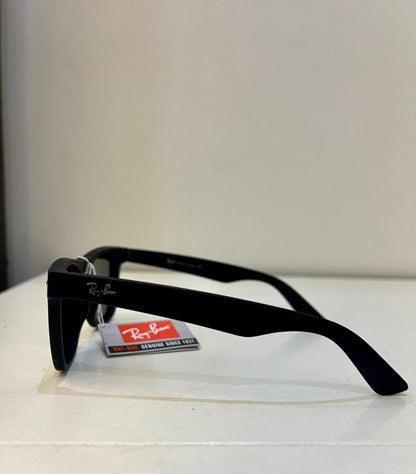 RayBan Renegade Matte Black Gold-Mirror Sunglasses