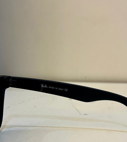 RayBan Renegade Matte Black Gold-Mirror Sunglasses