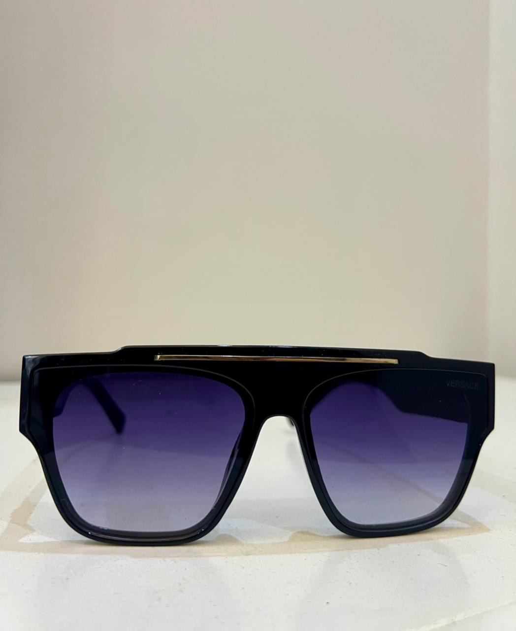Versace Eclipse Imperial Flat-Top Sunglasses