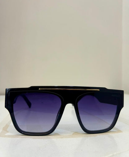 Versace Eclipse Imperial Flat-Top Sunglasses