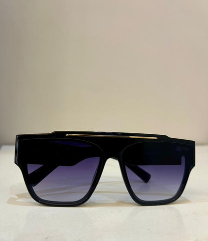 Versace Eclipse Imperial Flat-Top Sunglasses