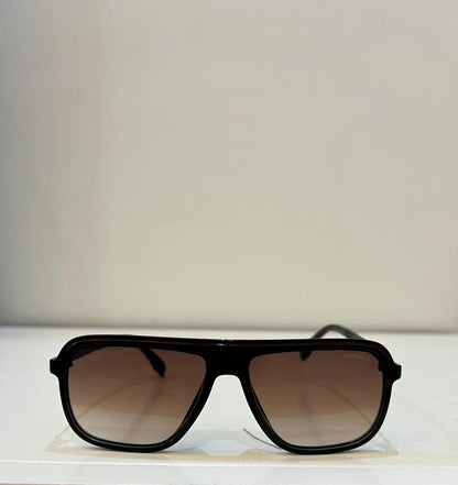VERSACE Executive Tortoise Navigator Sunglasses