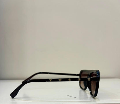 VERSACE Executive Tortoise Navigator Sunglasses