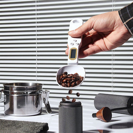 Digital Spoon Scale for Coffee & Baking, 500g/0.1g Measuring Spoon Scale with LCD Display