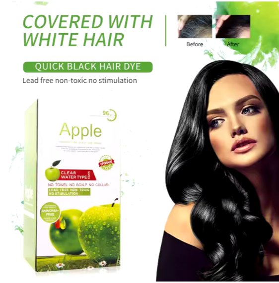Apple Hair Color (5-min ma baal color)